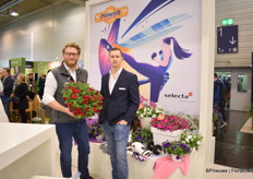 Floris Tas and Sjoerd van Lier of Selecta one with the Interspecific series named Power Sisters. “They have an incredible heat performance and bright big flowers.”